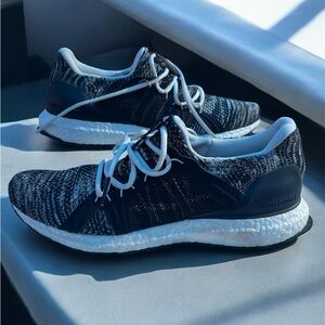 adidas UltraBoost  Black and Gray Athletic Shoes